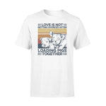 Cattle Love Is Not Getting Divorced After Loading Pigs Together - Standard T-shirt - PERSONAL84