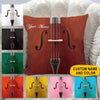 Cello Custom Pillow Cello Lovers Personalized Gift - PERSONAL84