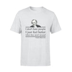 Charles Bukowski I Don't Hate People - Standard T-shirt - PERSONAL84