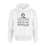 Charlotte Bronte I Am No Bird - Standard Hoodie - PERSONAL84