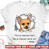 Chihuahua Shirt Personalized Name And Color First We Steal Your Heart - PERSONAL84