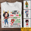 Christmas Custom Shirt I Just Want To Bake Stuff Drink Hot Cocoa Watch Christmas Movie Personalized Gift - PERSONAL84