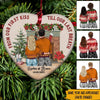 Couple Christmas Custom Ornament From Our First Kiss Till Our Last Breath Personalized Gift - PERSONAL84