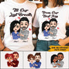 Couple Custom Matching Shirt From Our First Kiss Till Our Last Breath Personalized Gift - PERSONAL84