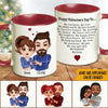 Couple Custom Mug Happy Valentine&#39;s Day To My Soulmate My Love Husband Personalized Gift - PERSONAL84