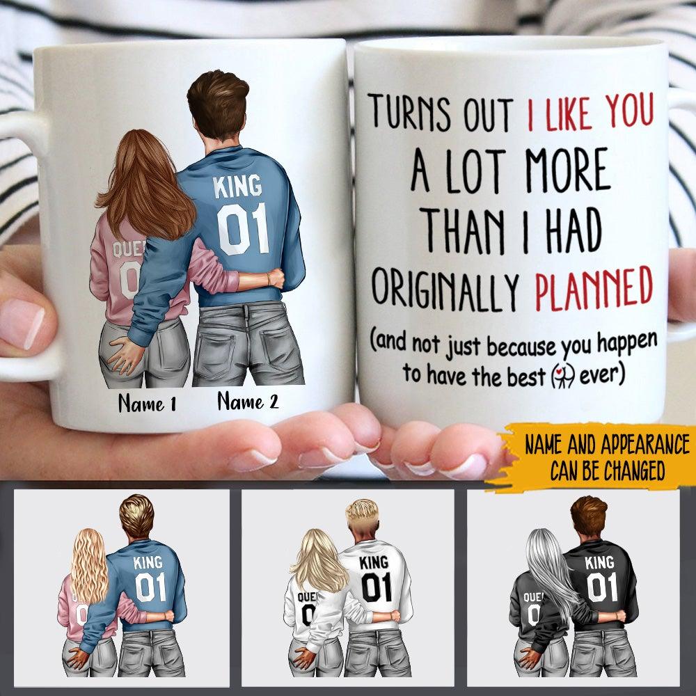 Couple Custom Mug I Met You Love You Keeping You Best Butt Funny Personalized Gift For Her