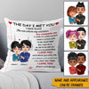 Couple Custom Pillow The Day I Met You Personalized Valentine&#39;s Day Gift - PERSONAL84