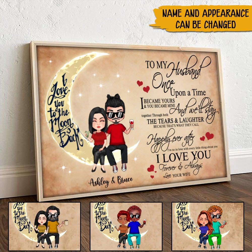 Couple Custom Poster I Became Yours You Became Mine Personalized Valentine's Day Gift For Him And Her - PERSONAL84
