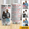 Couple Custom Tumbler My Smokin&#39; Hot Wife If I Had One Wish Personalized Gift For Wife - PERSONAL84