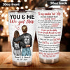 Couple Custom Tumbler My Smokin&#39; Hot Wife If I Had One Wish Personalized Gift For Wife - PERSONAL84