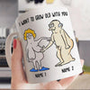Couple Mug Customized I Want To Grow Old With You Personalized Gift - PERSONAL84