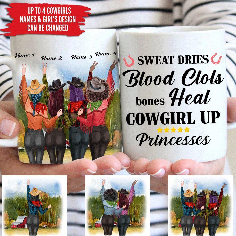 Cowgirl Custom Mug Cowgirl Up Princesses Personalized Gift - PERSONAL84