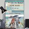 Cruising Custom Poster Hold Your Hands Says Let&#39;s Go Cruising Personalized Gift - PERSONAL84