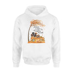 Dachshund Dachshund Autumn Leaves And Pumpkins - Standard Hoodie - PERSONAL84