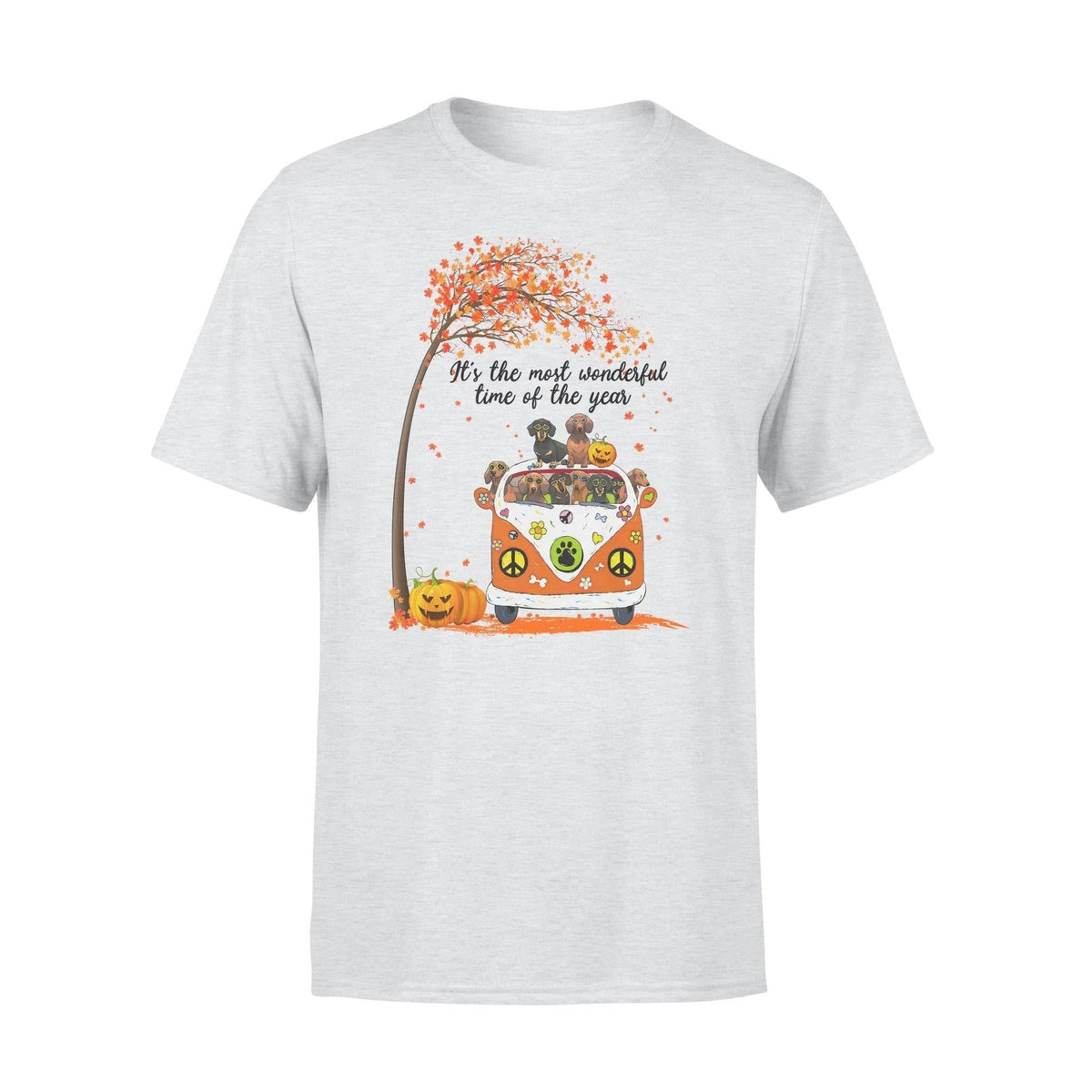 Dachshund Dachshund Most Wonderful Time Of The Year - Standard T-shirt - PERSONAL84