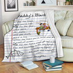 Dad Custom Blanket For The Time You Want To Fish But Cuddling Is The Only Option Fishing Father's Day Personalized Gift - PERSONAL84