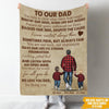 Dad Custom Blanket Love You Dad For Being You Father&#39;s Day Personalized Gift - PERSONAL84