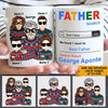 Dad Custom Mug 1 Result For Best Father Personalized Gift - PERSONAL84