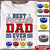 Dad Custom T Shirt Best Pucking Dad Ever Personalized Father's Day Gift - PERSONAL84