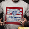 Dad Custom T Shirt King Of The House Best Dad Father&#39;s Day Personalized Gift - PERSONAL84