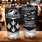 Dad Custom Tumbler Fatherhood Like A Walk In The Park Father's Day Personalized Gift - PERSONAL84