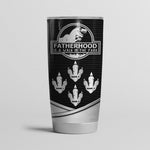 Dad Custom Tumbler Fatherhood Like A Walk In The Park Father's Day Personalized Gift - PERSONAL84