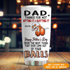 Dad Custom Tumbler Thanks For Not Hitting It And Quitting It Funny Father&#39;s Day Personalized Gift - PERSONAL84