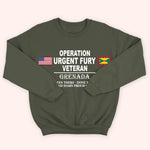 Veteran Custom Shirt Operation Urgent Fury Personalized Gift