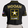 Veteran Custom Polo Shirt Proudly Served Personalized Gift