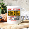 Veteran&#39;s Fact Custom Mug Personalized Gift for Veteran&#39;s Day