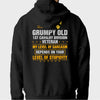 Veteran Custom Shirt I&#39;m A Grumpy Old Army Division Personalized Gift