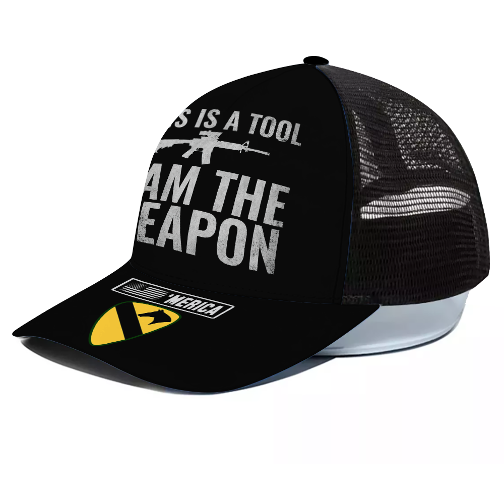 Veteran Custom Cap This Is A Tool I Am The Weapon Personalized Gift