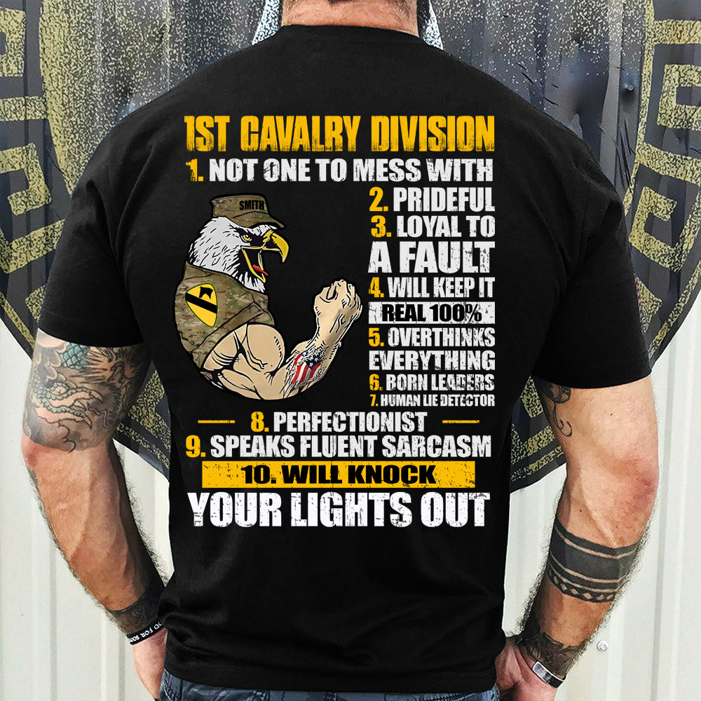 Army Veteran Custom Shirt Not One To Mess With Personalized Gift