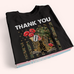 Thank You Veteran Custom Shirt Personalized Gift for Veterans Day