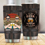 Veteran Custom Tumbler We Just Want To Drink Beer And Ignore All Of My Old Men Problems Personalized Gift