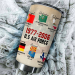 Veteran Custom Tumbler Home Is Where The Military Send Us Personalized Gift