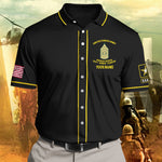 U.S Veteran Custom Polo Shirt Been There - Done That And Damn Proud Of it Personalized Gift