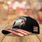 Patriotism Custom Cap Happy Fourth of July Personalized Gift