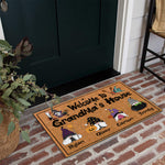 Grandma Custom Doormat Welcome To Grandma's House Personalized Gift