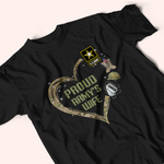 Veteran Custom Shirt Proud Army's Daughter Personalized Gift for Father's Day