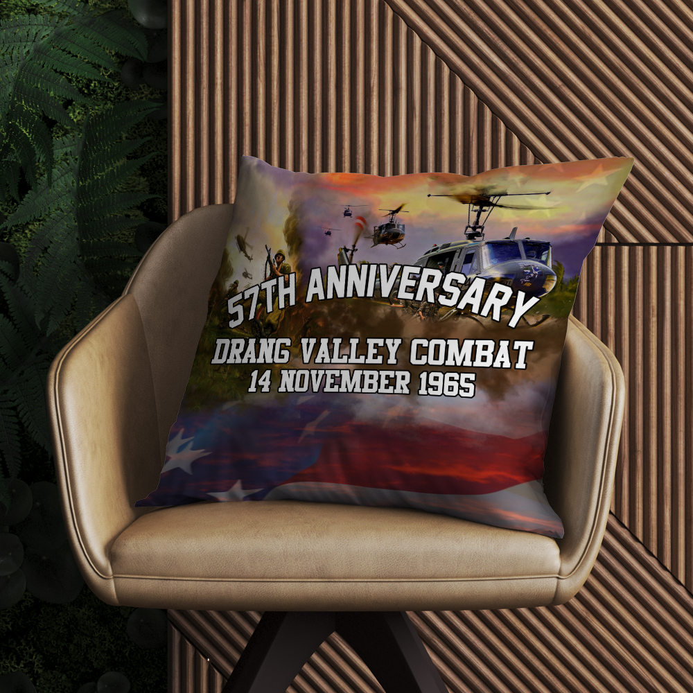 Vietnam Veteran Custom Pillow Battle Anniversary Personalized Gift