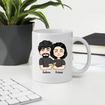 Funny Anniversary Gift Same Pen Forever Custom Mug