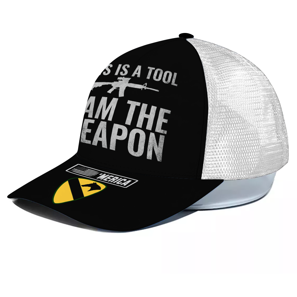 Veteran Custom Cap This Is A Tool I Am The Weapon Personalized Gift