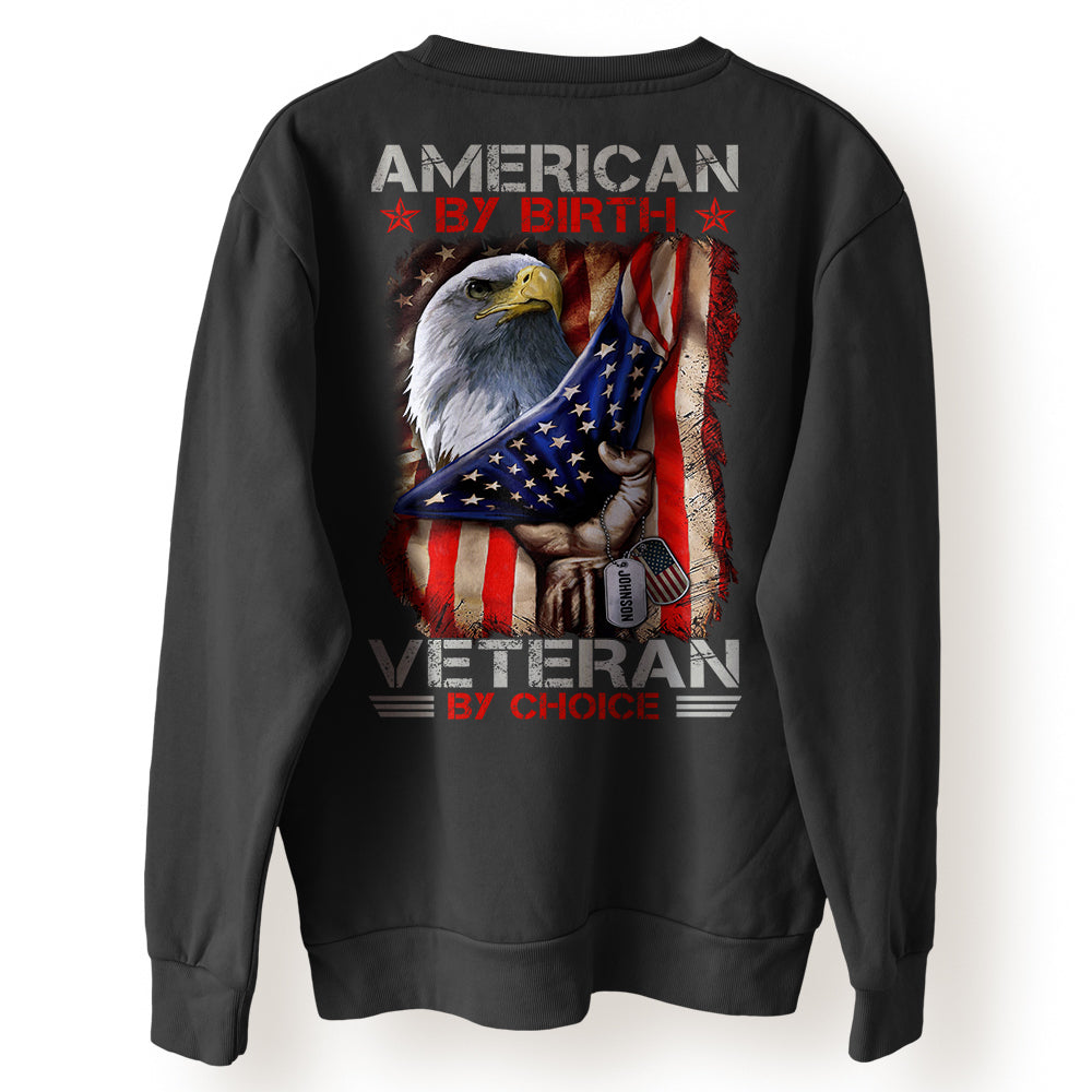 Veteran Custom Shirt Happy Independence Day Eagle Personalized Gift