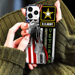 Veteran Custom Phone Case Proudly Served Personalized Gift
