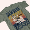 Veteran Custom Shirt It&#39;s Not A Dad Bod It&#39;s A Father Figure Personalized Gift For Father&#39;s Day