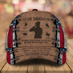 Veteran Custom Cap To My Military Son Personalized Gift