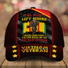 Vietnam Veteran Custom Cap No Man Left Behind Means Something To The Rest Of Us Personalized Gift