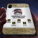 Veteran's Mom Custom Phone Case Personalized Gift