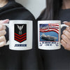 Navy Veteran Custom Mug Proudly Served Personalized Gift